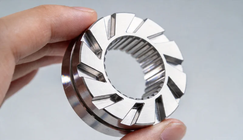 high precision 5 axis cnc machining aluminum part close tolerance detail