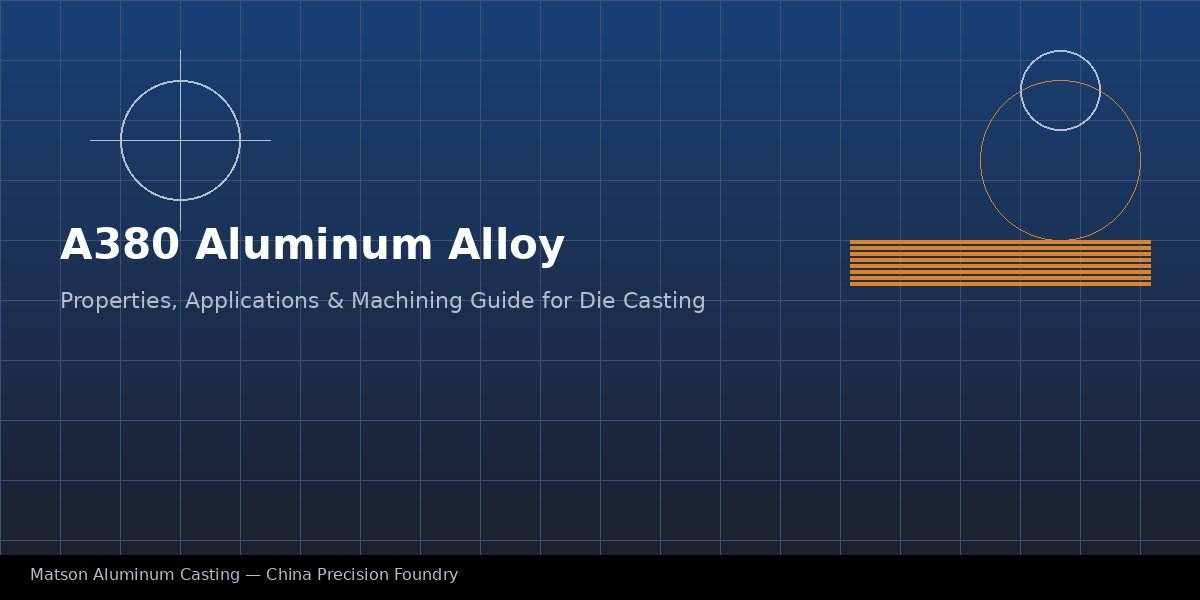 A380 aluminum alloy cast components showing typical die-cast parts in a manufacturing setting