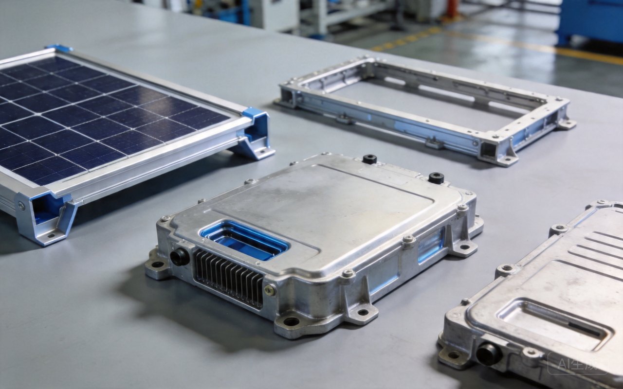 new energy sector, battery enclosures, solar mounting systems, electric vehicle components