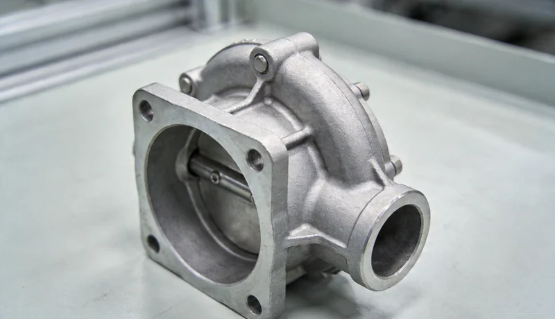 pump housing aluminum sand casting component